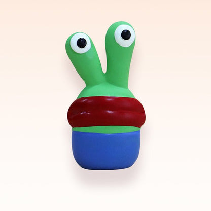 Monster Shape Natural Latex Dog Chew Toys