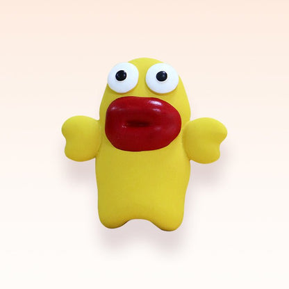 Monster Shape Natural Latex Dog Chew Toys