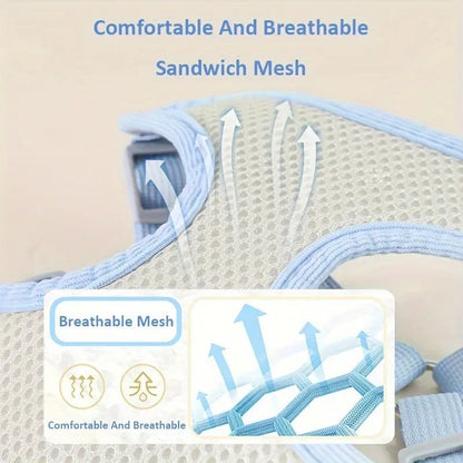 No Pull Adjustable Vest Harness and Leash Set