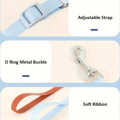 No Pull Adjustable Vest Harness and Leash Set