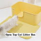Open Top Cat Litter Box