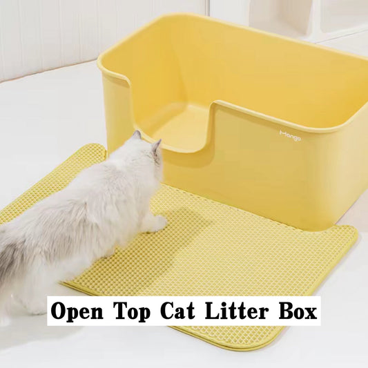 Open Top Cat Litter Box