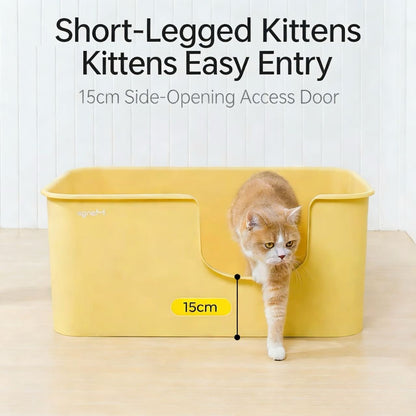 Open Top Cat Litter Box