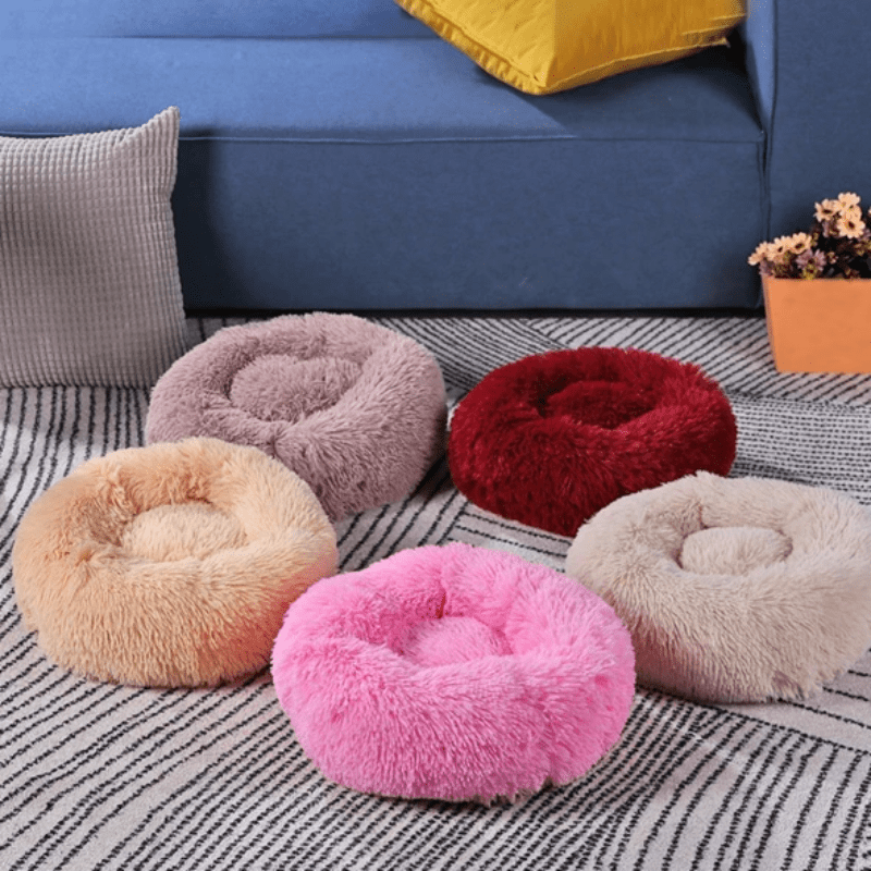 Original Calming Donut Cuddler Cat and Dog Bed