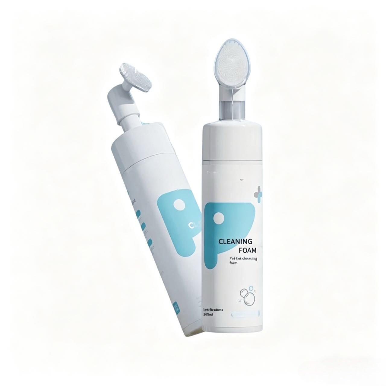Paw Cleaner Dry Foam With Silicone Brush