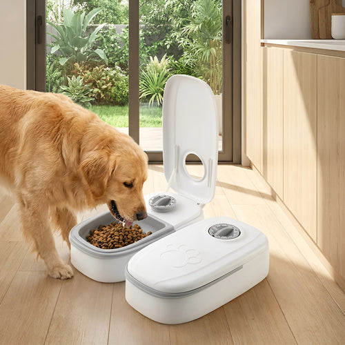 AutoPaw Automatic Timed Feeder For Dogs And Cats Daily Feeding