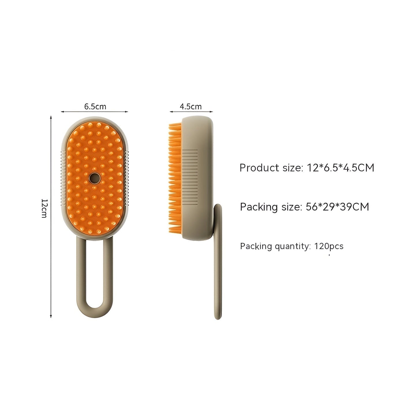 SteamPaw Steam Grooming Brush For Pet Hair Removal & Cleaning