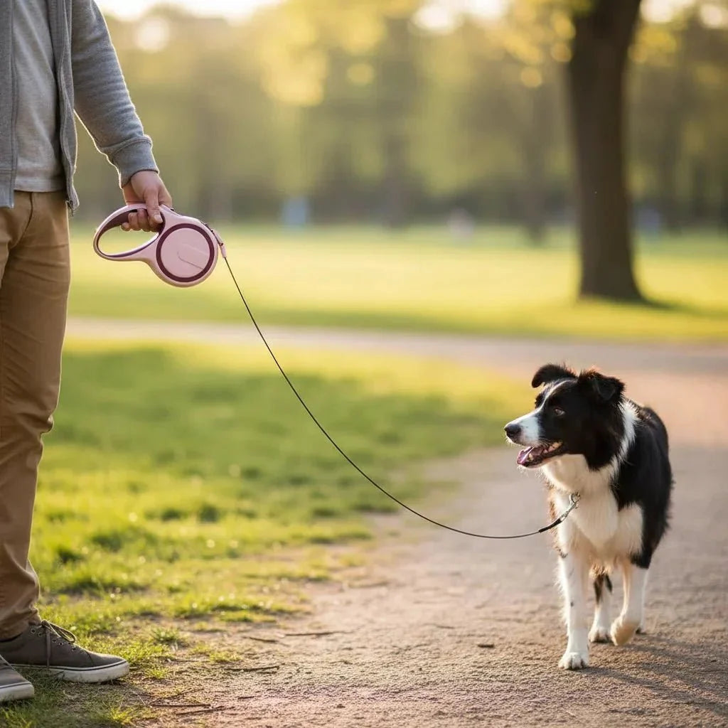 Pawtique Retractable Dog Leash