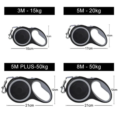Pawtique Retractable Dog Leash