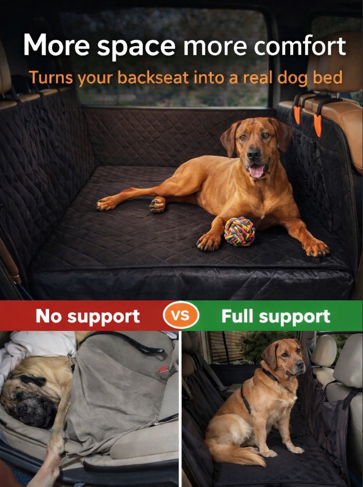 Pawtique SafeRide? Hard Bottom Dog Car Seat Cover