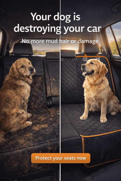 Pawtique SafeRide? Hard Bottom Dog Car Seat Cover