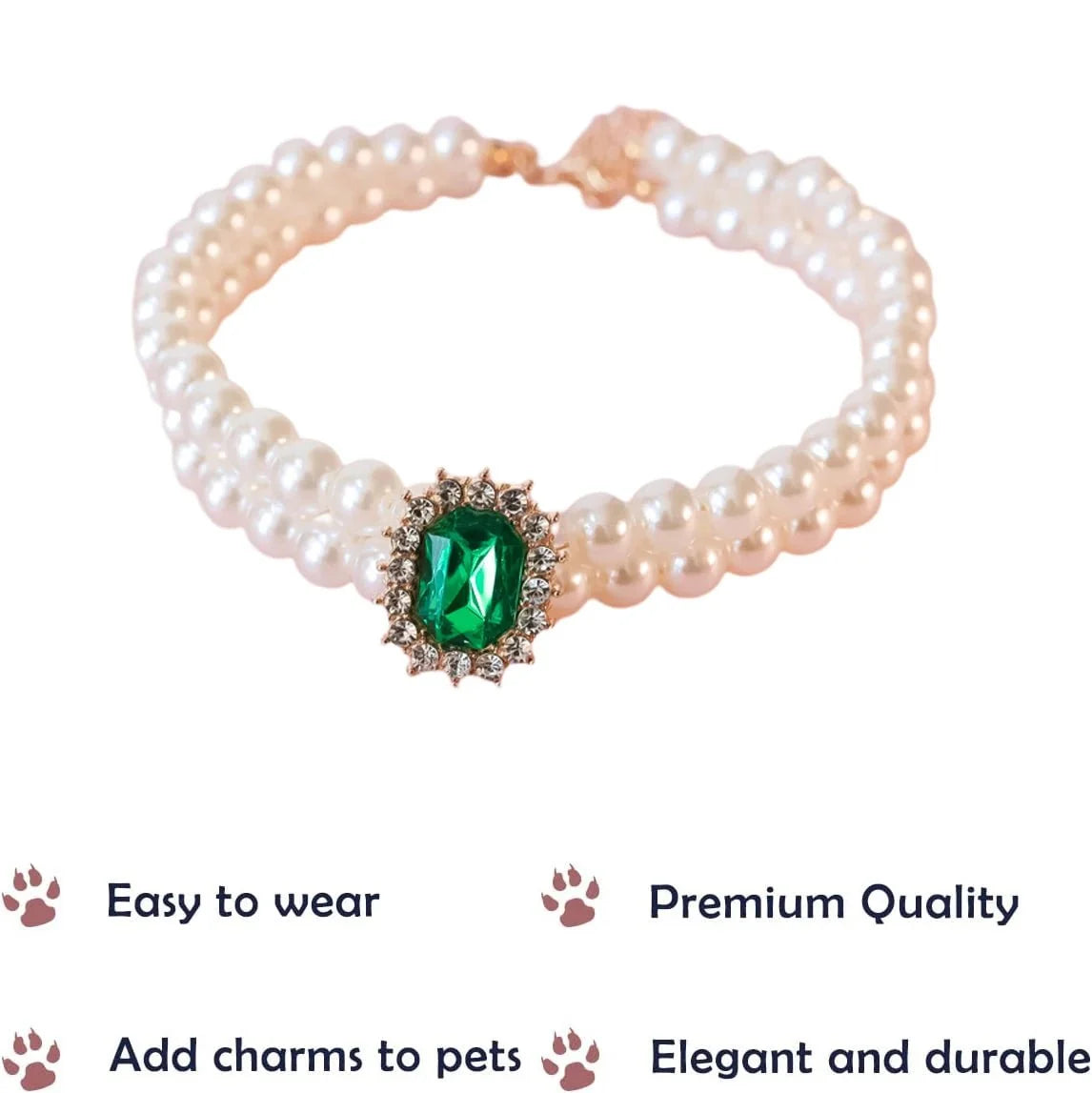 Pearl Collar Luxury Bling Crystal Jewelry