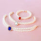 Pearl Collar Luxury Bling Crystal Jewelry