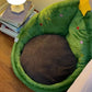 Pet Bed Plush Warm Basket Christmas
