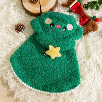 Christmas Costume Fleece Elk Cloak