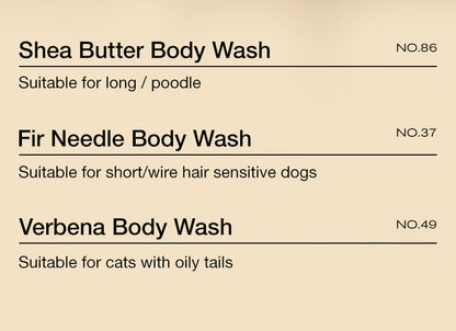 Pet Essential Oil Shampoo Series