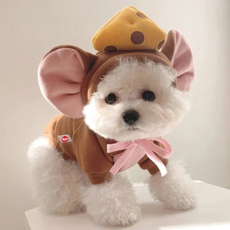 Pet Sweatshirt Warm Fleece Cosplay Hoodies
