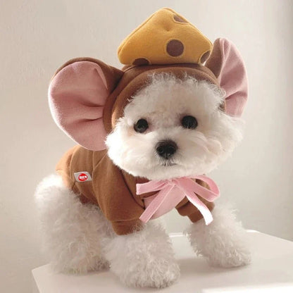 Pet Sweatshirt Warm Fleece Cosplay Hoodies