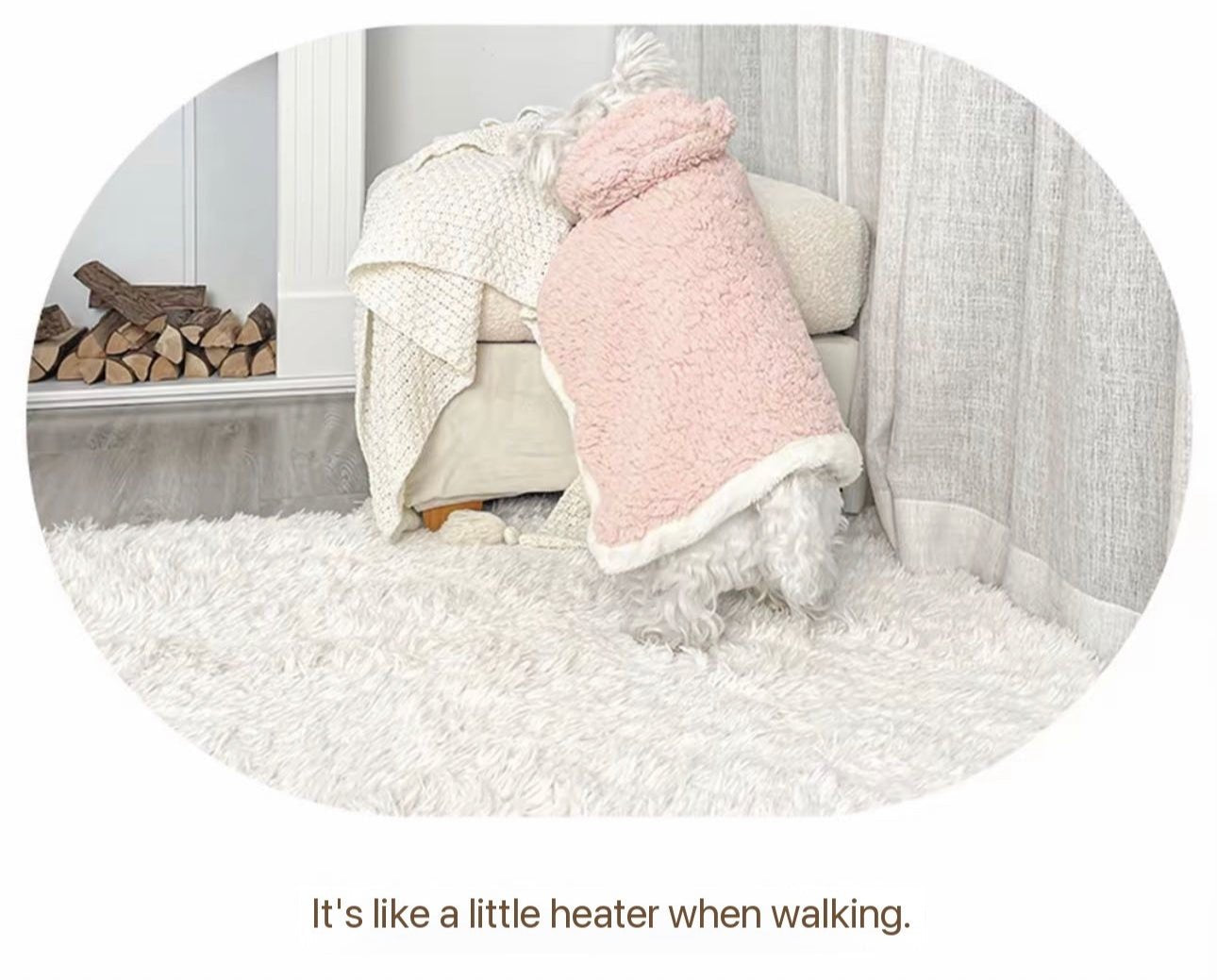 Pet Warm Cape - Snug, Cute & Easy for Your Furry Pal!