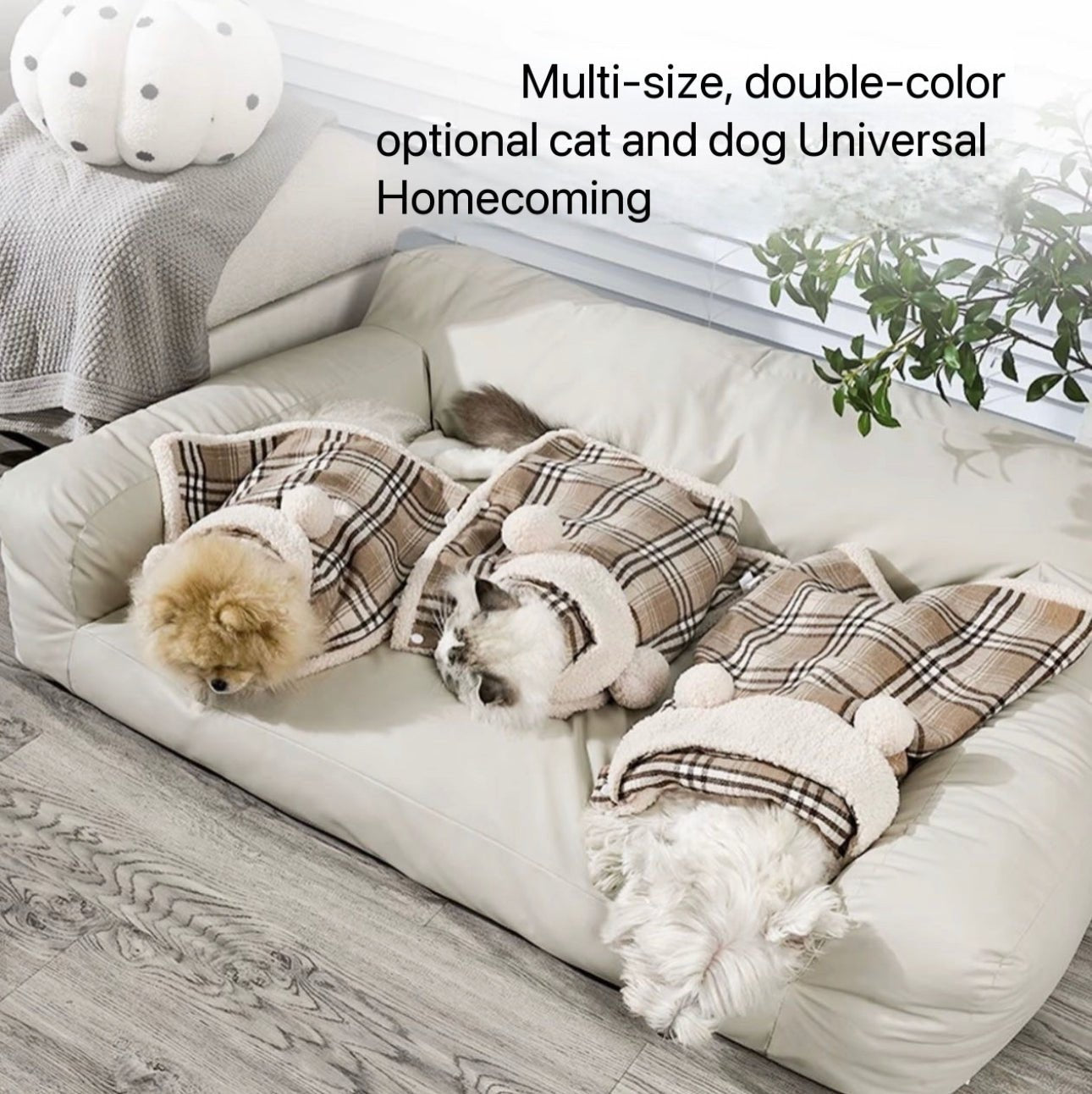 Pet Warm Cape - Snug, Cute & Easy for Your Furry Pal!