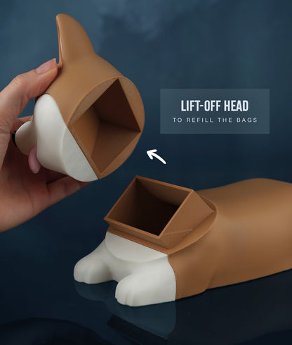 ✨ Time‑Limited Offer ⚡Cute Corgi Dog Poop Bag Dispenser For Pet Walks