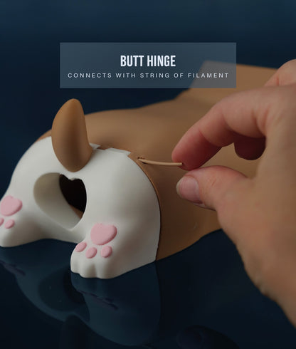 ✨ Time‑Limited Offer ⚡Cute Corgi Dog Poop Bag Dispenser For Pet Walks