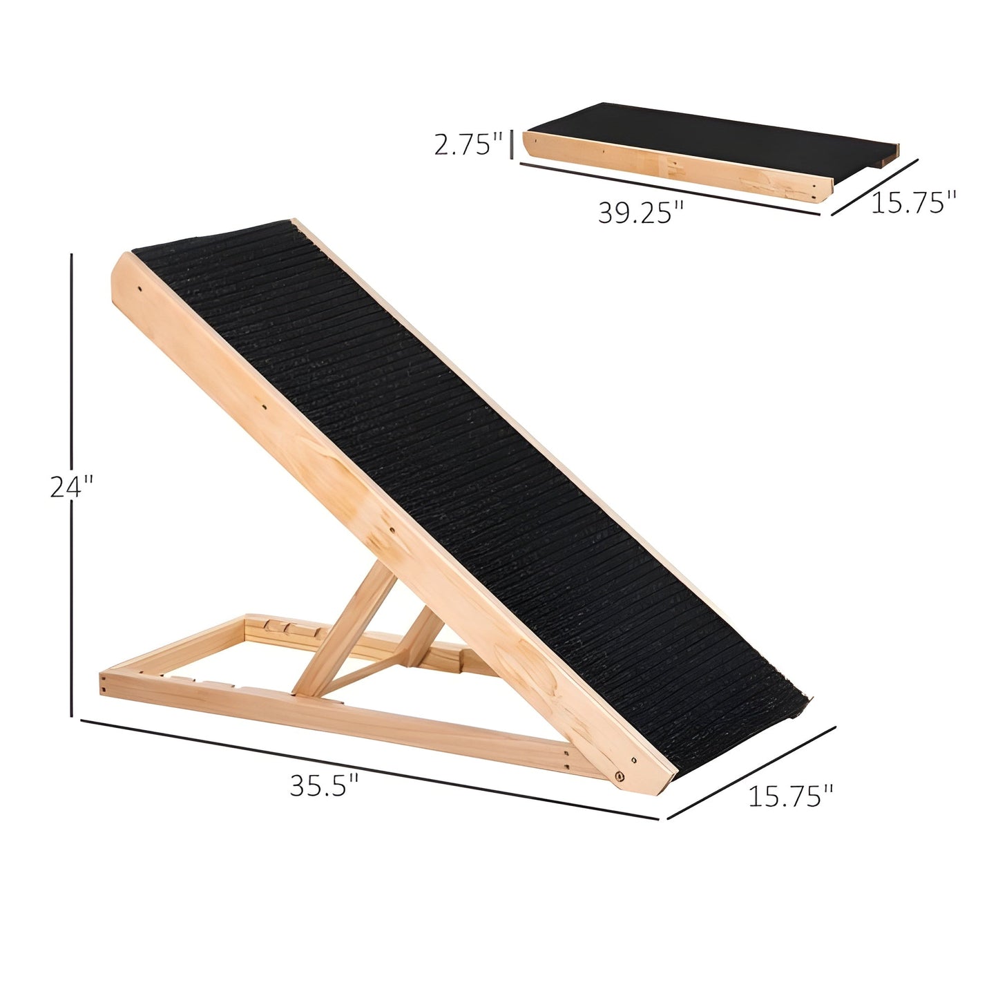 CozyLift Foldable Pet Ramp Anti-Slip Access Ramp For Dogs