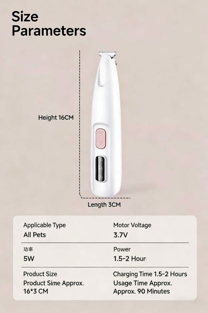 Precision Paw Trimmer with LED Light