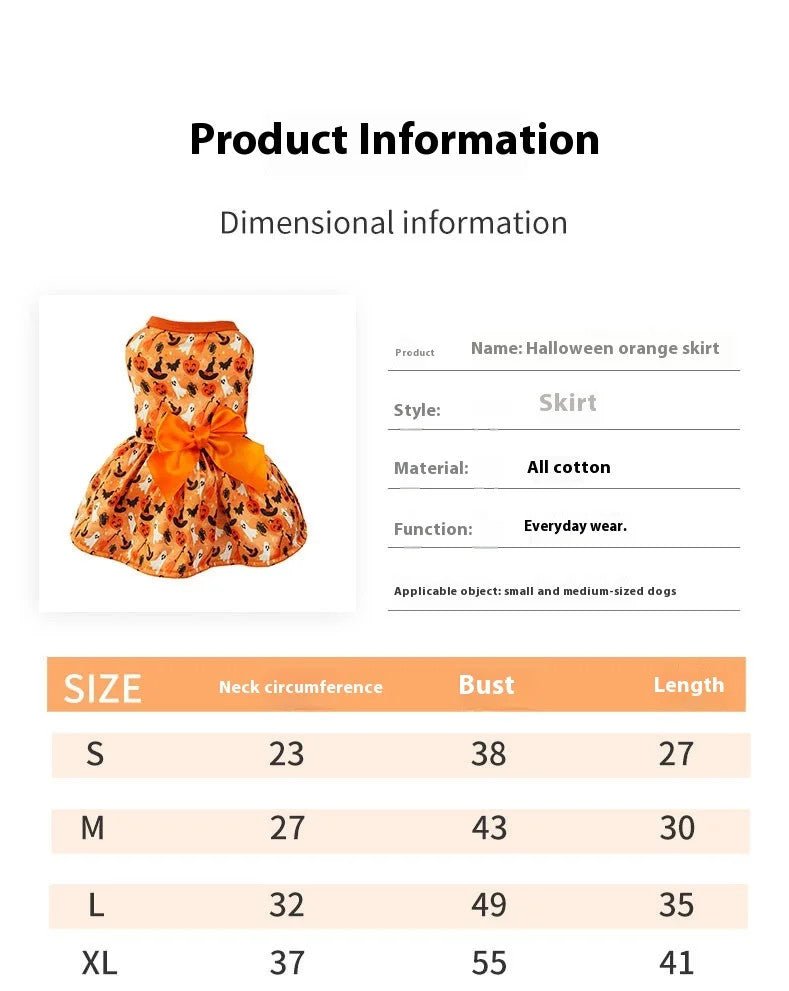 Pumpkin Dress Halloween Costume