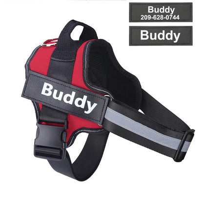 Adjustable Personalized Dog Harness Available For Dropshipping Worldwide Supply