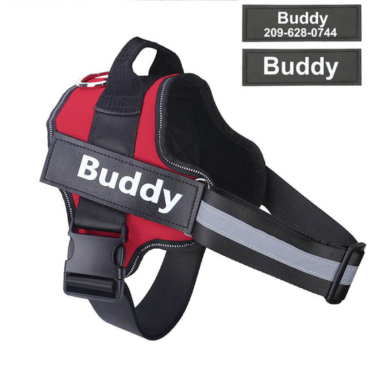Adjustable Personalized Dog Harness Available For Dropshipping Worldwide Supply