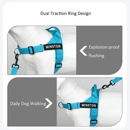 Reflective Adjustable Dog Harness – Personalized Harness for Walking