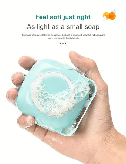 Bath Brush with Shampoo Storage