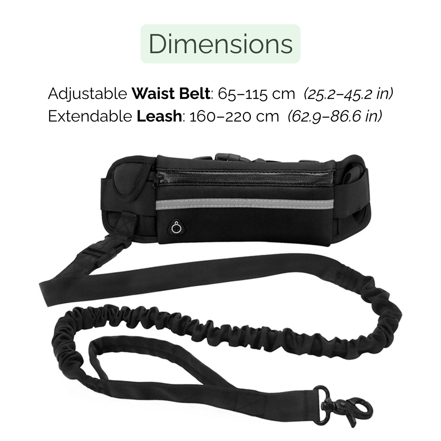 Shock Absorbing Belt - Handsfree
