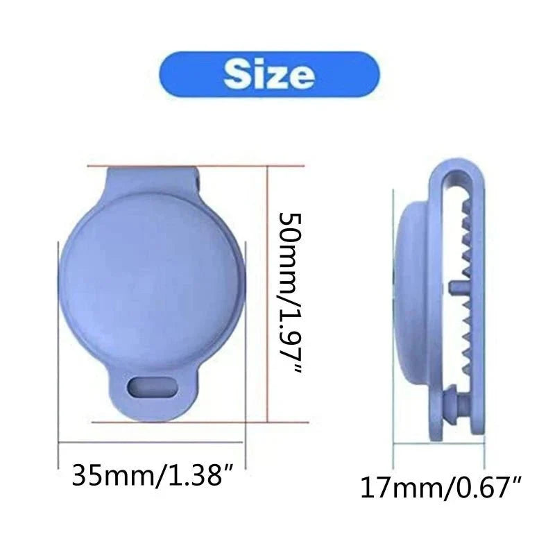 Silicone Airtag Collar Holder for Pets
