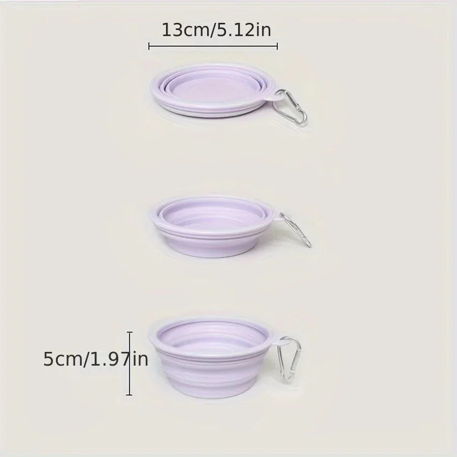 Silicone Bowl Outdoor Portable