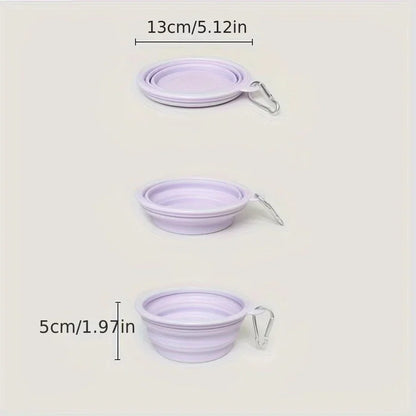 Silicone Bowl Outdoor Portable