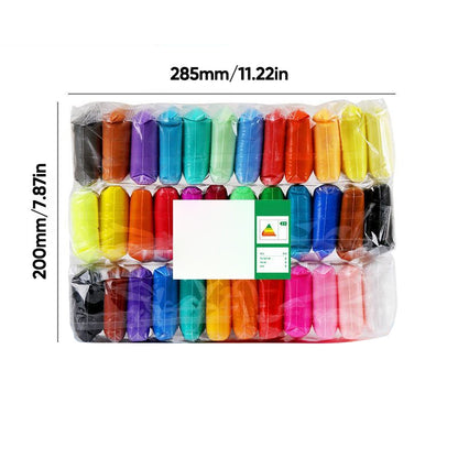 🎁Bestes Geschenk - 12/24/36 Farben Ultraleicht-Knete🌈 (Sicher & Ungiftig)
