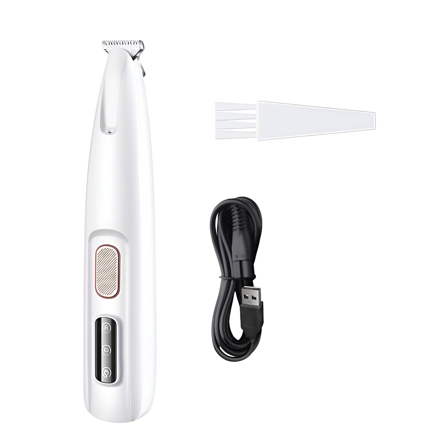 PawGlow Illuminated Pet Paw Hair Trimmer For Precise Grooming