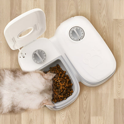 AutoPaw Automatic Timed Feeder For Dogs And Cats Daily Feeding