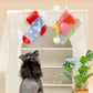 Sock shaped sniffing toy