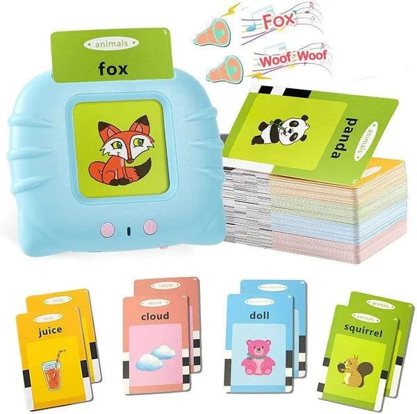 💜Over 30,000+ Happy Customers 🧠 Talking Flash Cards Educational Toy for Toddlers & Kids