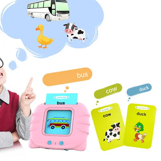 💜Over 30,000+ Happy Customers 🧠 Talking Flash Cards Educational Toy for Toddlers & Kids