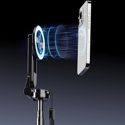 🔥Hot Sale 50% OFF🔥4-in-1 360° Rotating Magnetic Selfie Stick & Phone Tripod