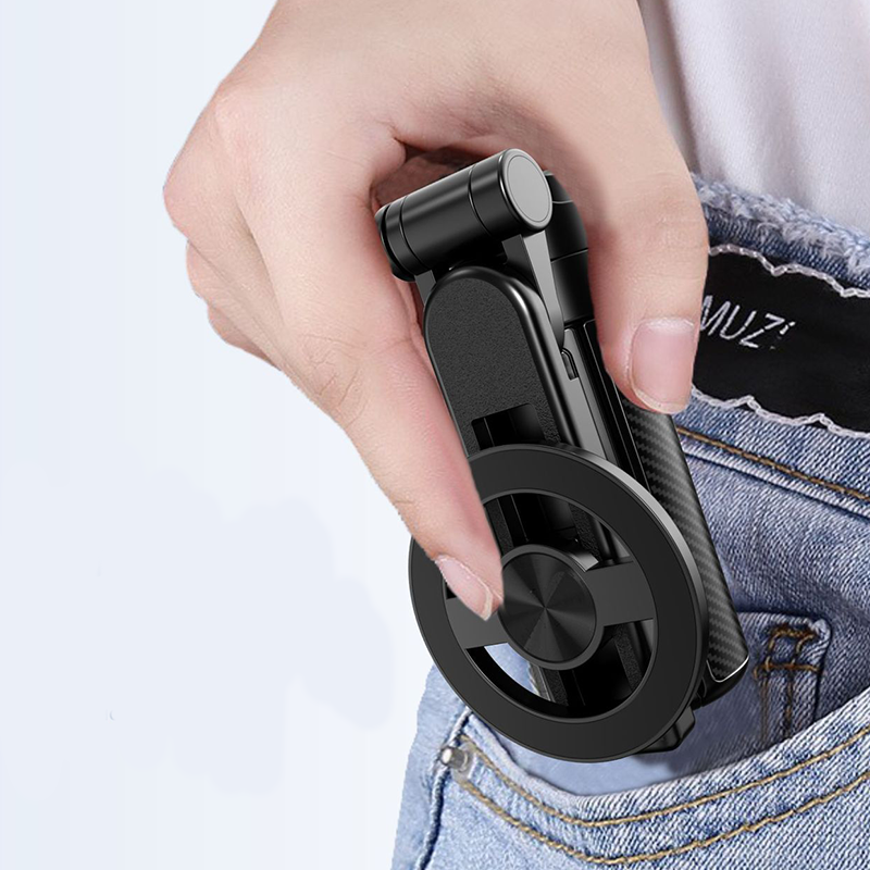 🔥Hot Sale 50% OFF🔥4-in-1 360° Rotating Magnetic Selfie Stick & Phone Tripod
