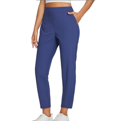 🔥⏳BEGRENZTES ANGEBOT 50% RABATT🌞Damen High-Waist-Hose mit Reißverschlusstasche 👖 – 4-Wege-Stretch, Bauchkontrolle, Atmungsaktiv, Schnelltrocknend, 6 Farben, S-3XL