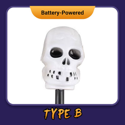 Halloween Pumpkin Garden Stake Solar Light