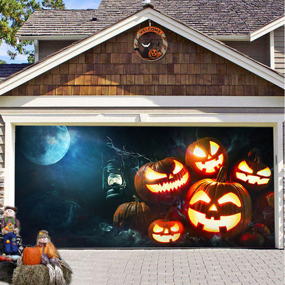 Halloween 2025 Garage Door Decoration