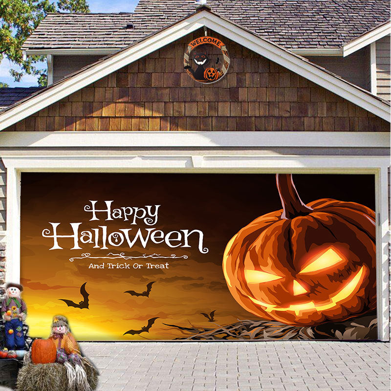 Halloween 2025 Garage Door Decoration