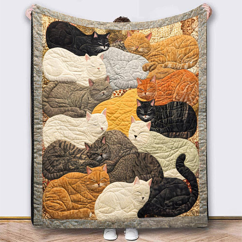 🎁🎄Weihnachtsverkauf - 49% Rabatt🐔Vintage Flanelldecke mit Hühnermuster